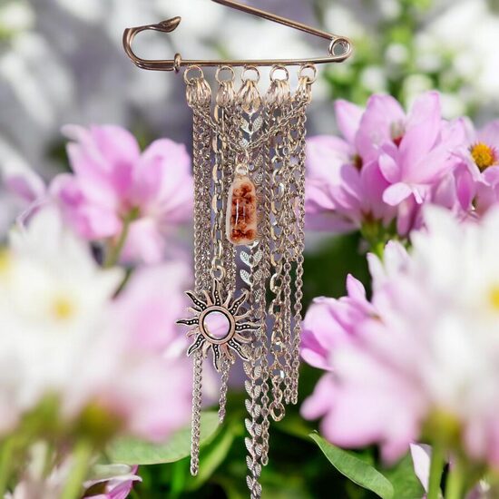 Piespraude "Saule un rīsu ziedi"