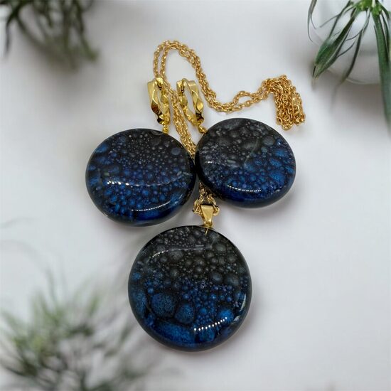 Rotu komplekts "Zili melnais kosmoss"